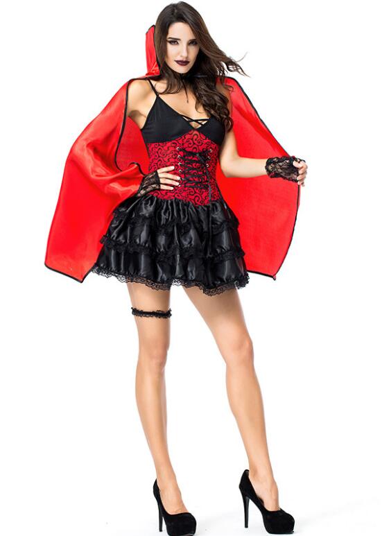 F1468 Sexy Dead Sexy Vampiress Costume